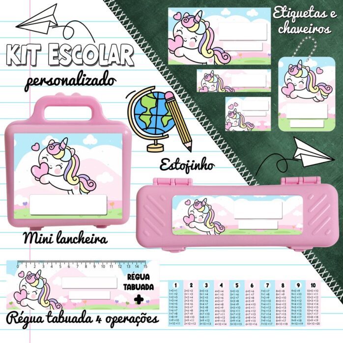 Kit Etiquetas Escolares