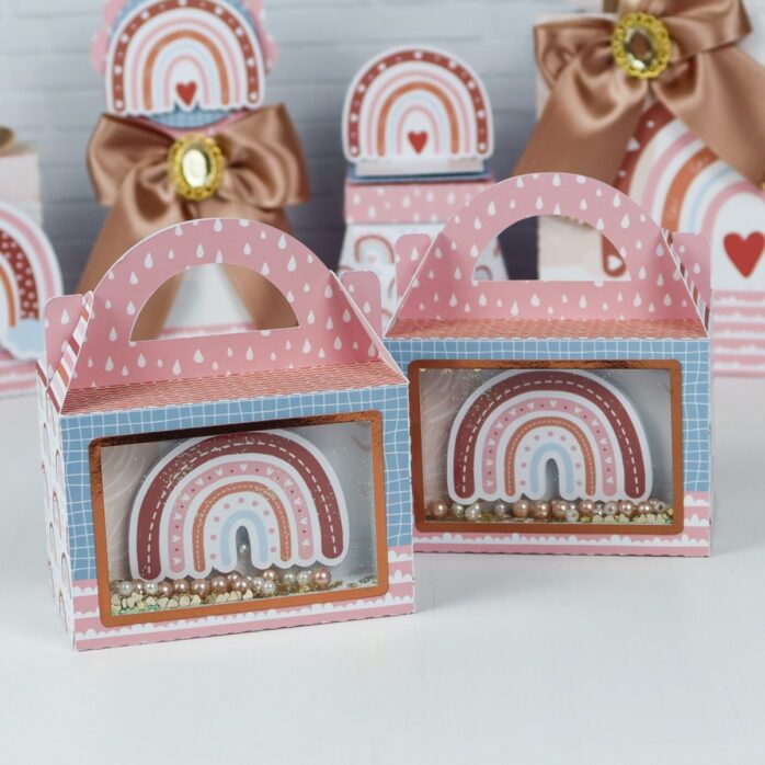 Kit Festa Arco Iris Boho