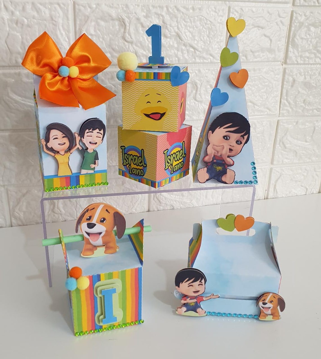 Kit Festa Bento e Totó Studio para Máquina de Corte 1 Kit Festa Bento e Totó Studio para Máquina de Corte