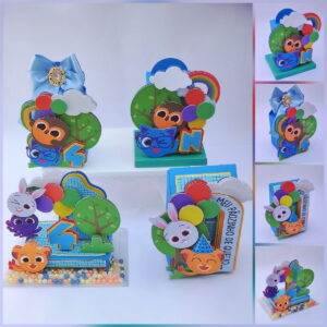 Kit Festa Bolofofos Luxo Arquivo de Corte Studio e PDF