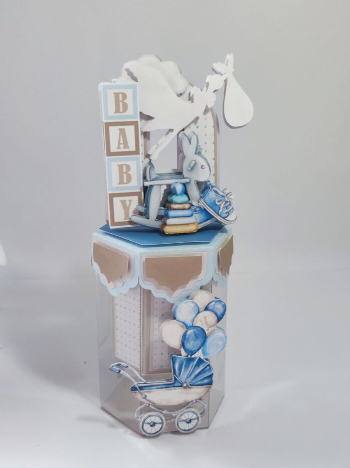 Kit Festa Chá de Bebê Menino Luxo - Studio e pdf