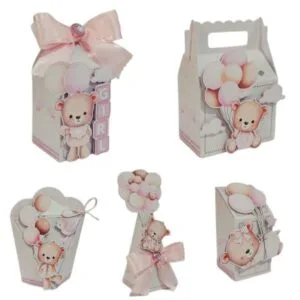 Kit Festa Chá de Bebê Ursinha Baby - Studio e pdf 8 Kit Festa Chá de Bebê Ursinha Baby - Studio e pdf