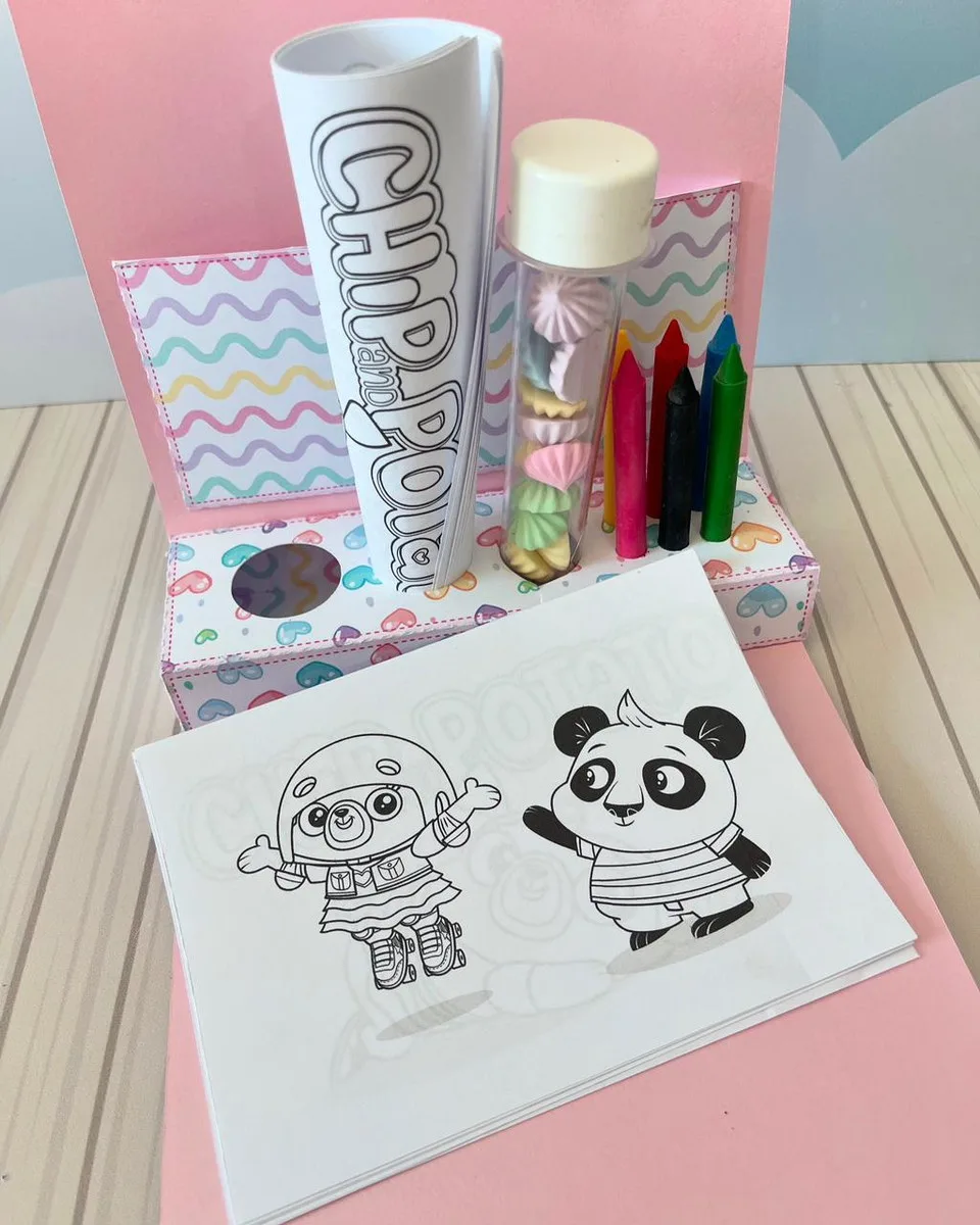 Kit Festa Chip e Potato - Studio e pdf 4 Kit Festa Chip e Potato - Studio e pdf