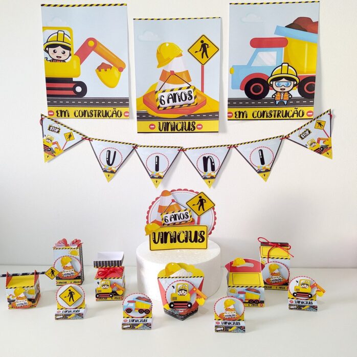 Kit Festa Construção