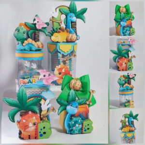 Kit Festa Dinossauro Luxo Digital Studio e PDF
