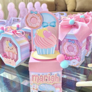 Kit Festa Doceria Studio Artes Digitais Kawaii para Corte 16 kit festa doceria studio