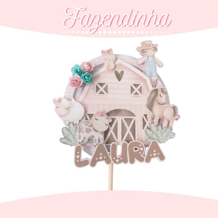 Kit Festa Fazendinha Menina