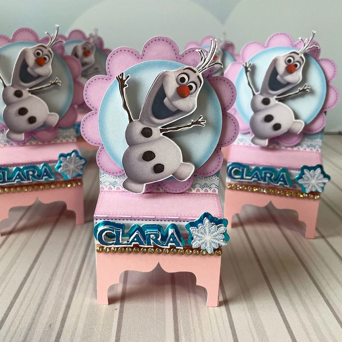 Kit Festa Frozen Rosa E Azul 3 Kit Festa Frozen Rosa E Azul