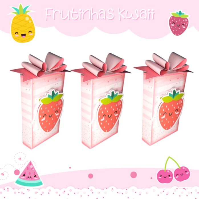 Kit Festa Frutas Kwaii
