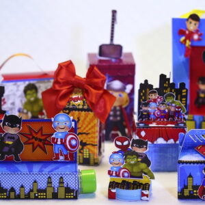 kit festa herois arquivo digital