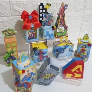 Kit Festa Heróis Vingadores 9 Kit Festa Heróis Vingadores