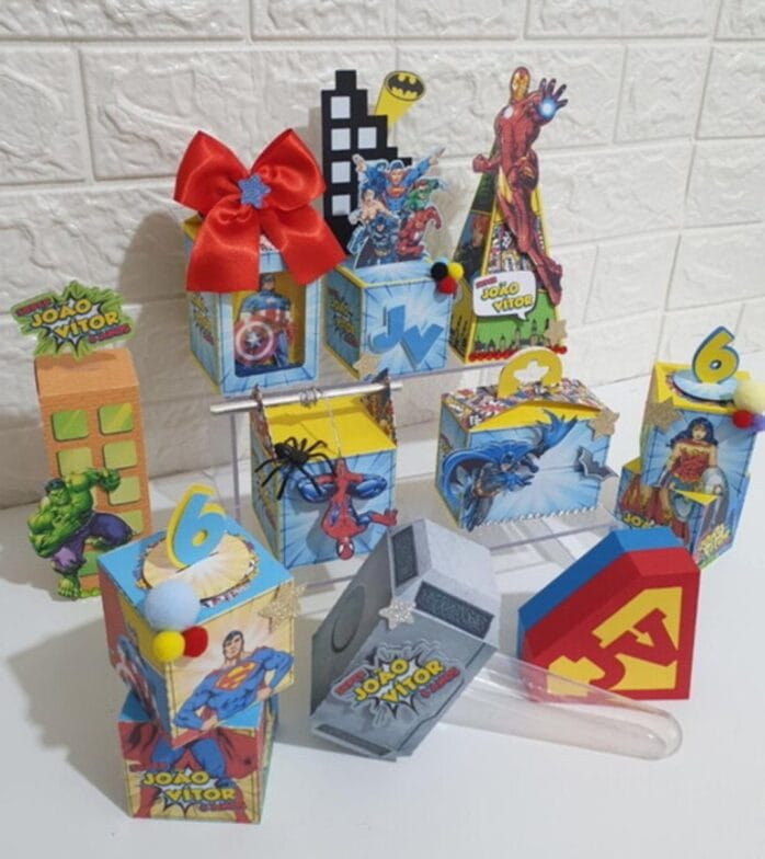 Kit Festa Heróis Vingadores