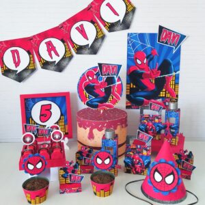 Kit Festa Homem Aranha
