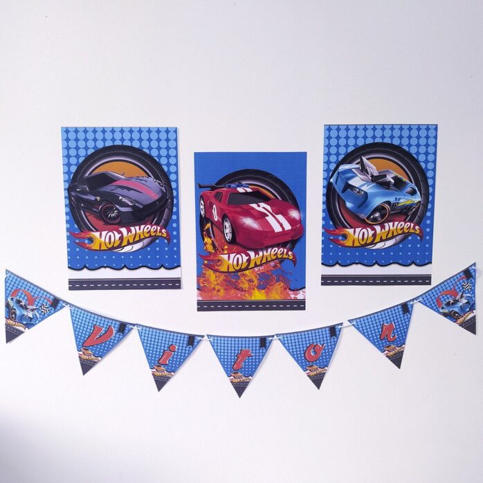 Kit Festa Hot Wheels- Arquivo Digital