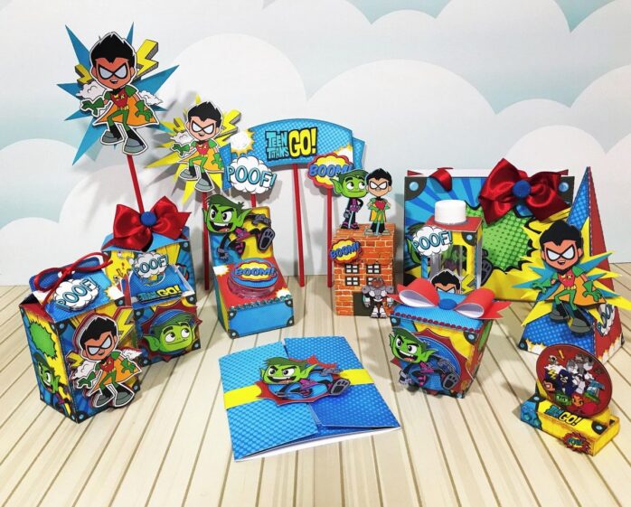 Kit Festa Jovens Titans