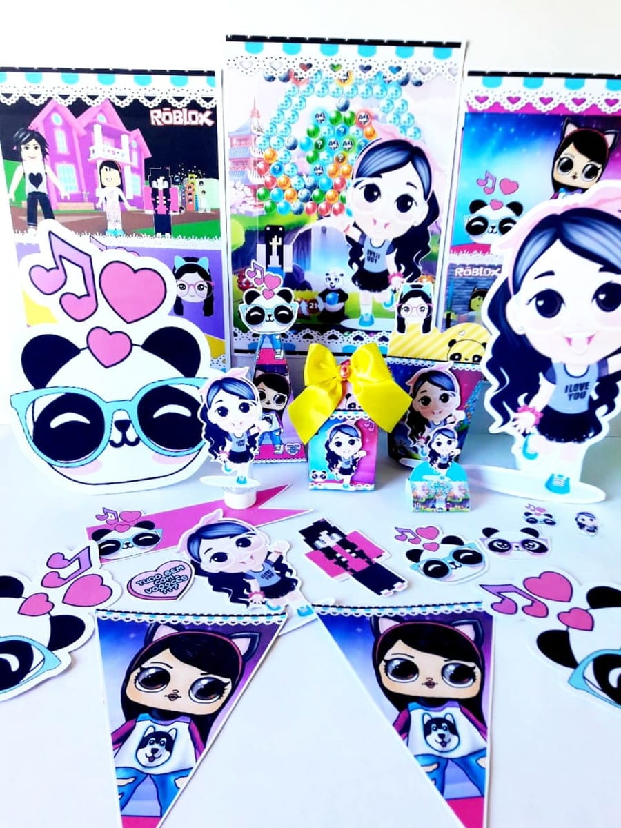 Kit Festa Luluca Games Digital para Imprimir 1 Kit Festa Luluca Games Digital para Imprimir