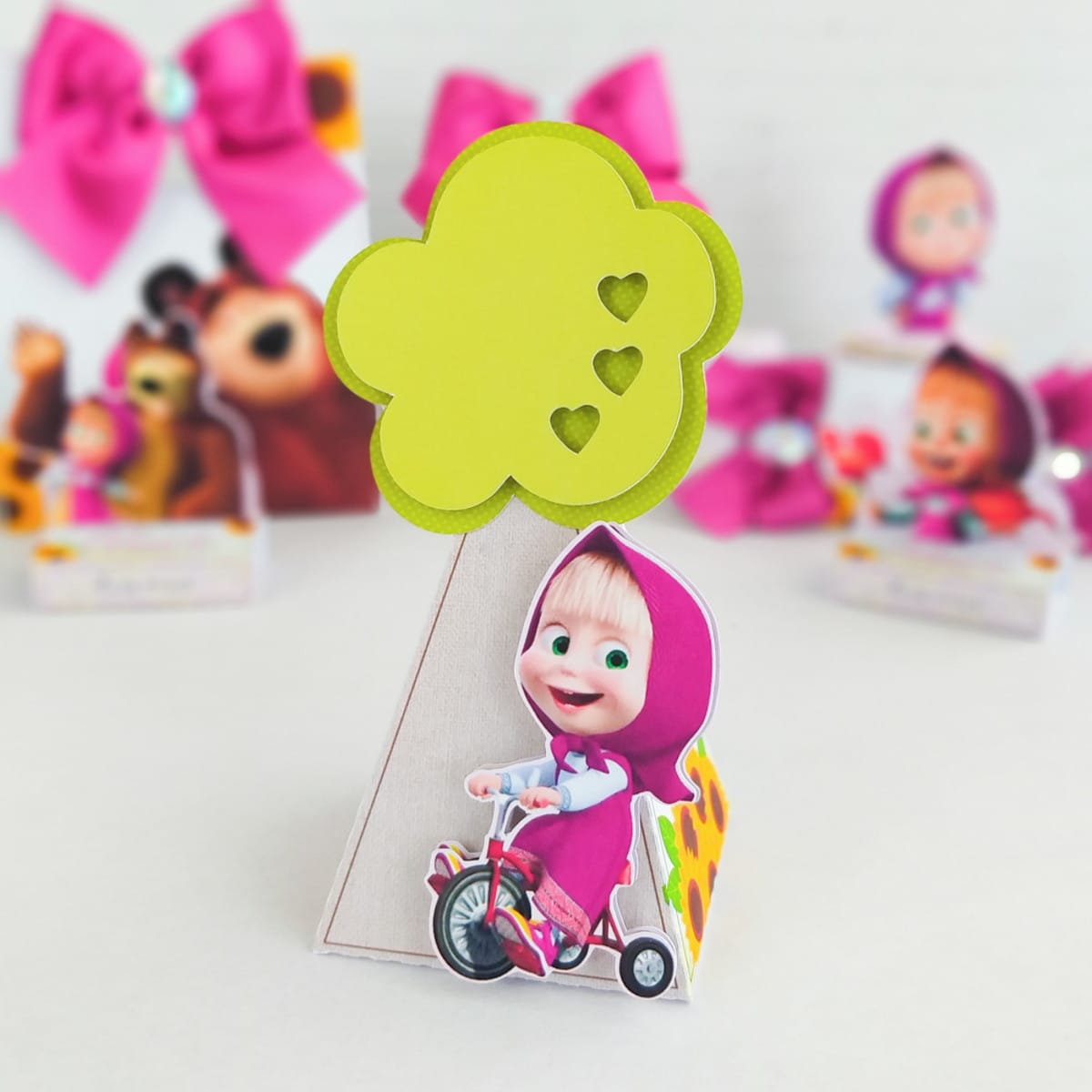 Kit Festa Marsha e o Urso Digital Para Personalizar 2 Kit Festa Marsha e o Urso Digital Para Personalizar
