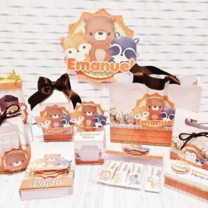 Kit Festa Maternidade Bosque Menino