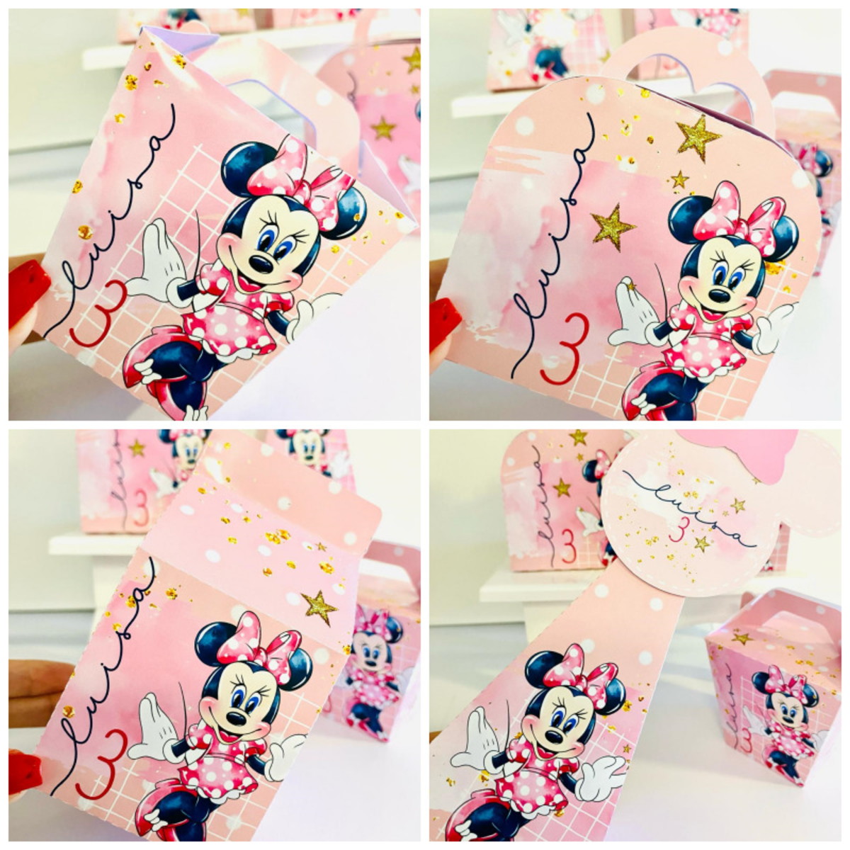 Kit Festa Minnie Rosa PDF e Studio Pronto para Imprimir 1 Kit Festa Minnie Rosa PDF e Studio Pronto para Imprimir