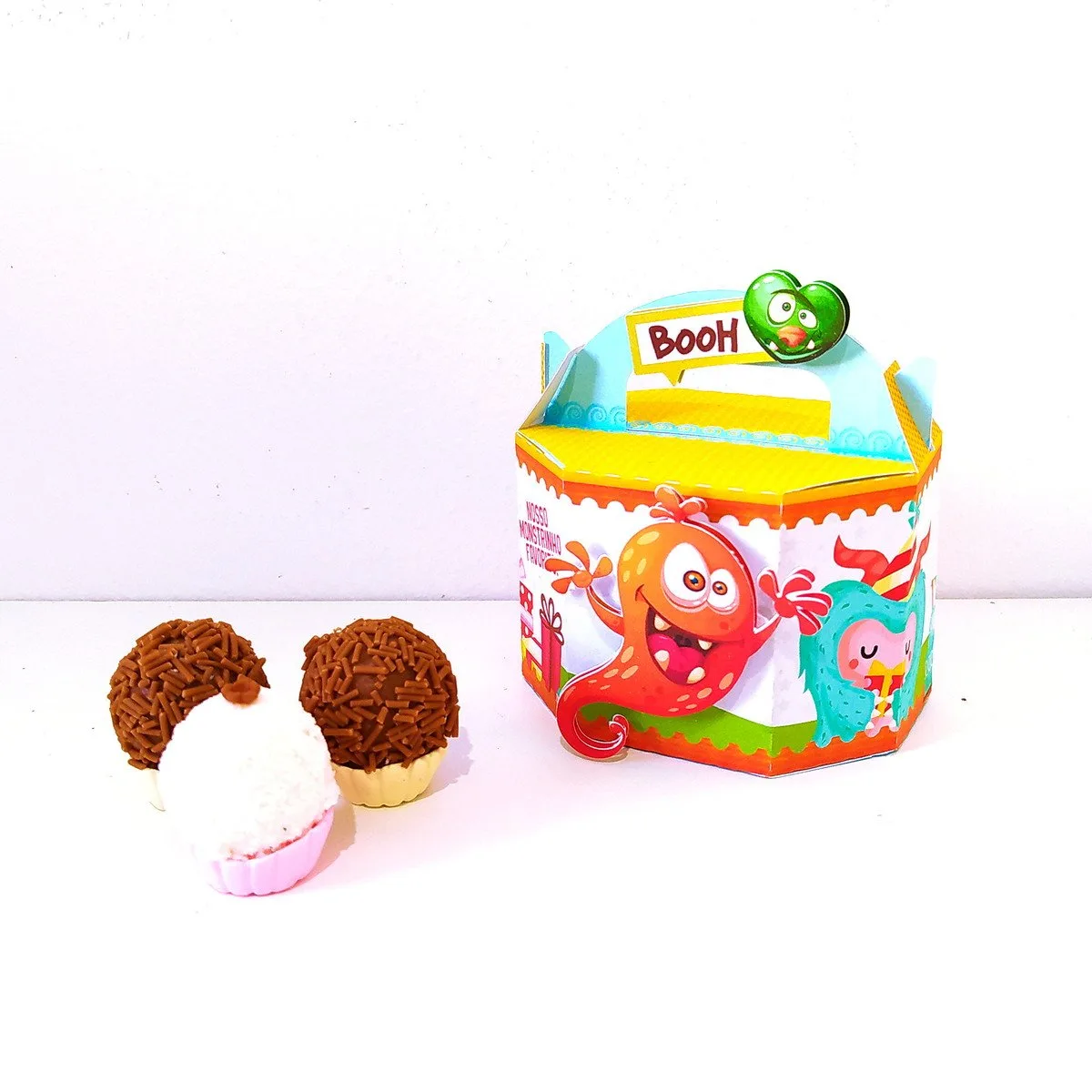 Kit Festa Monstrinhos lindo 4 Kit Festa Monstrinhos lindo