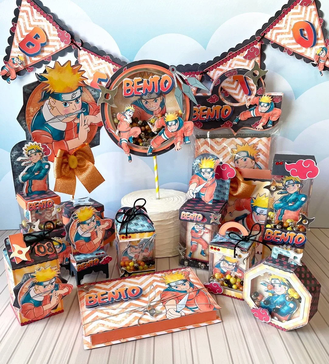 Kit Festa Naruto Luxo 1 Kit Festa Naruto Luxo