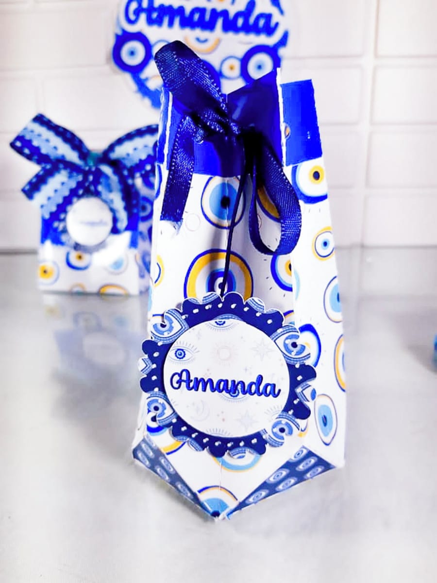 Kit Festa Olho Grego Digital com Nome Personalizado 4 Kit Festa Olho Grego Digital com Nome Personalizado