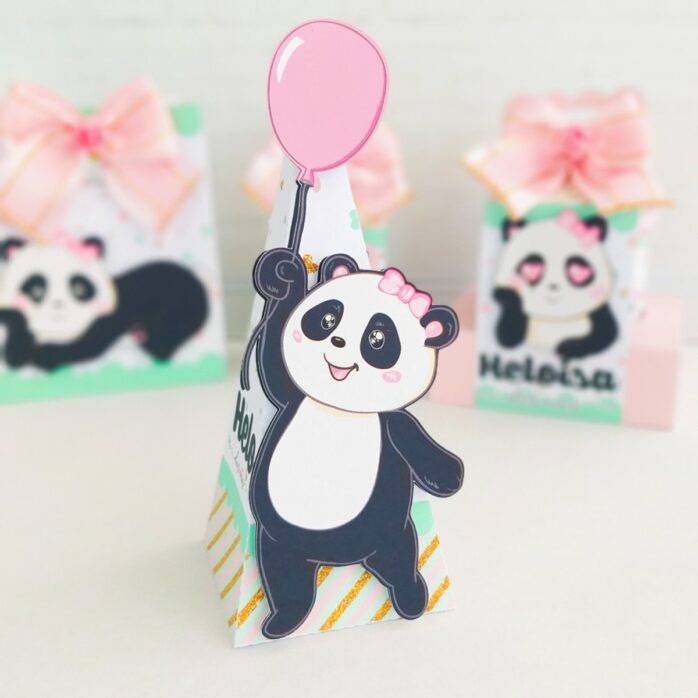 Kit Festa Panda Rosa