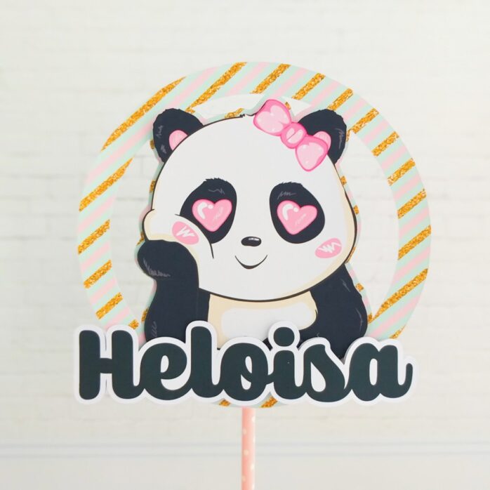 Kit Festa Panda Rosa