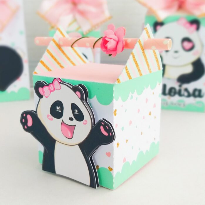 Kit Festa Panda Rosa