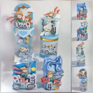 Kit Festa Pequeno Príncipe Luxo - Studio e pdf 14 Kit Festa Pequeno Príncipe Luxo - Studio e pdf