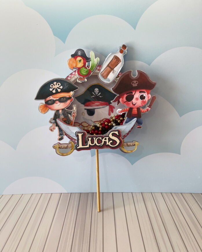 Kit Festa Piratas Luxo - Studio e pdf