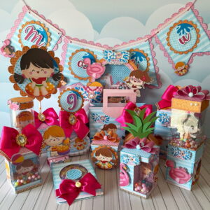 Kit Festa Pool Party Digital para Decoração de Aniversário