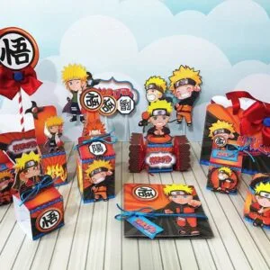 Kit Festa Pronta Naruto 14 Kit Festa Pronta Naruto