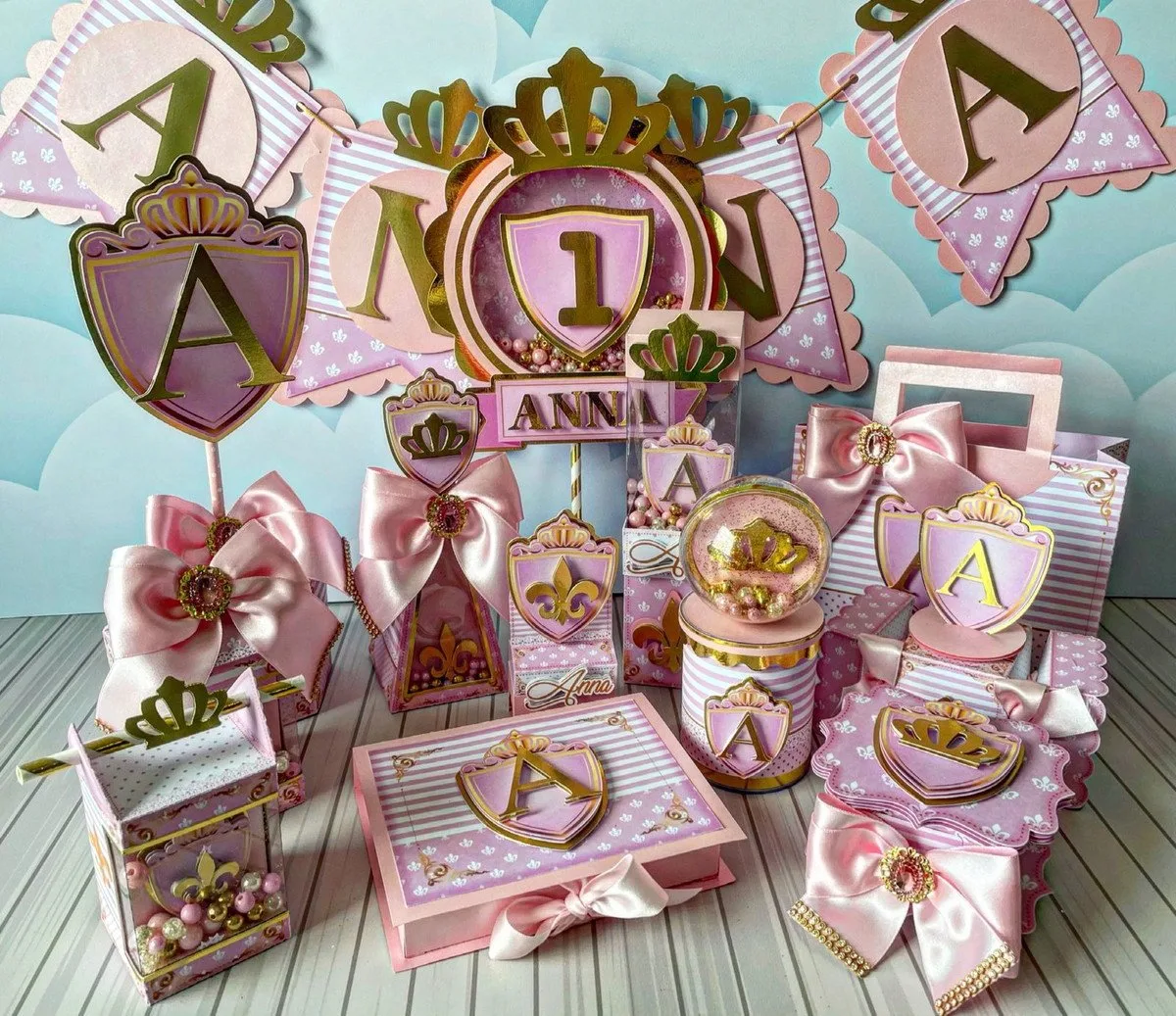 Kit Festa Realeza Menina