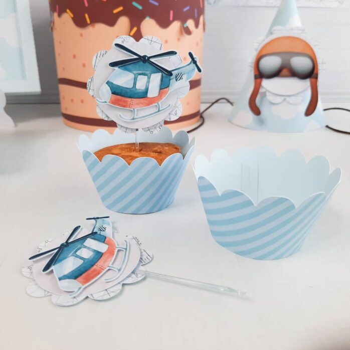 Kit Festa Só um bolinho Aviador