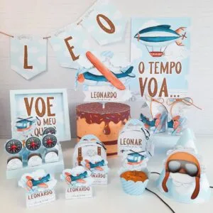 Kit Festa Só um bolinho Aviador