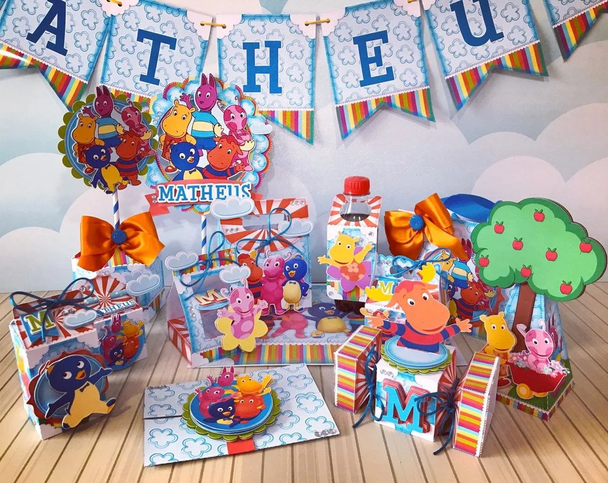 Kit Festa Só um bolinho Backardigans 1 Kit Festa Só um bolinho Backardigans