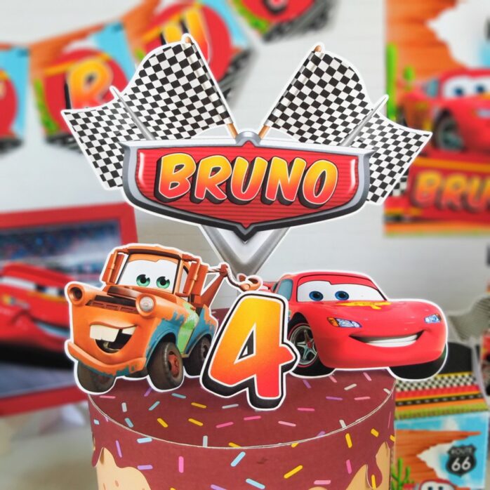Kit Festa Só um bolinho Carros