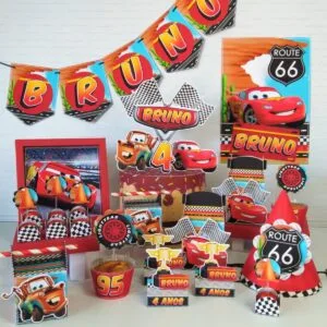 Kit Festa Só um bolinho Carros