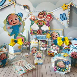 Kit Festa Só um bolinho Cocomelon 13 Kit Festa Só um bolinho Cocomelon