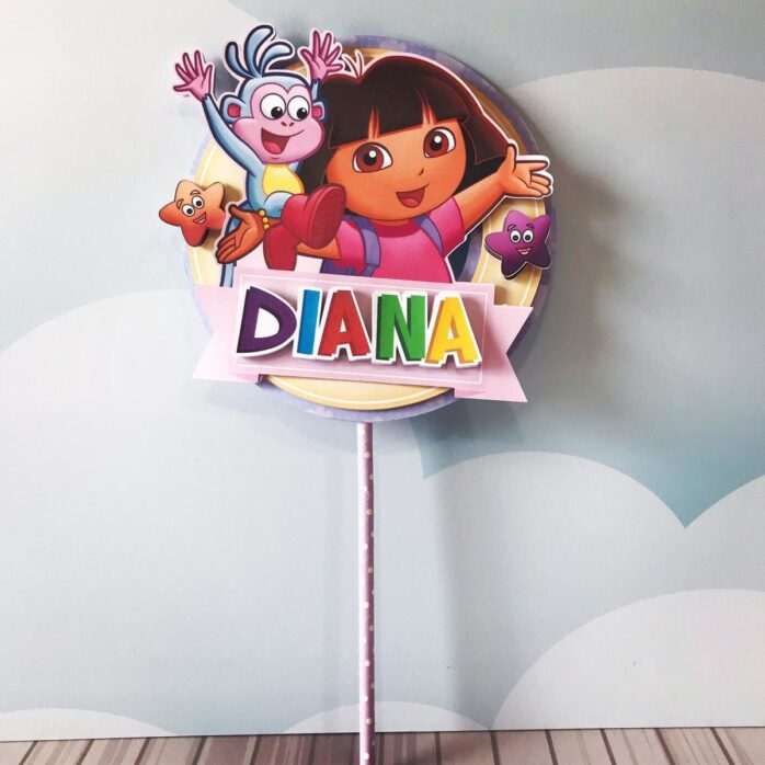Kit Festa Só um bolinho Dora Aventureira