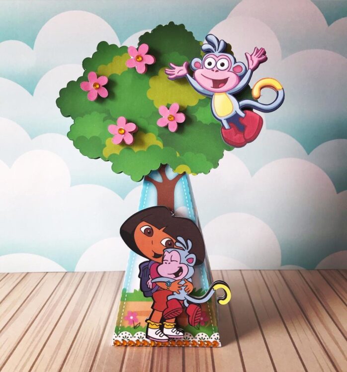 Kit Festa Só um bolinho Dora Aventureira