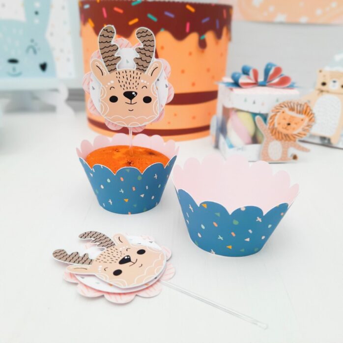 Kit Festa Só um bolinho Escandinavo Menina