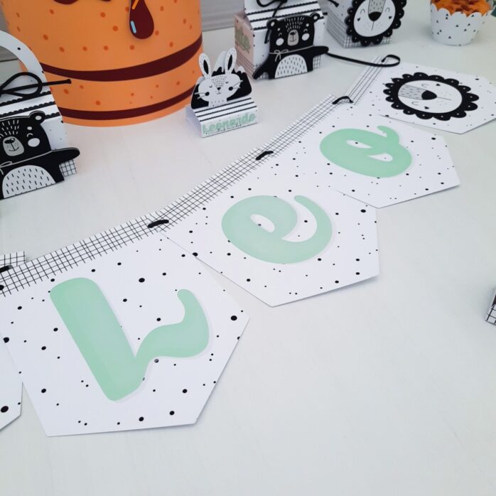 Kit Festa Só um bolinho Escandinavo Menino