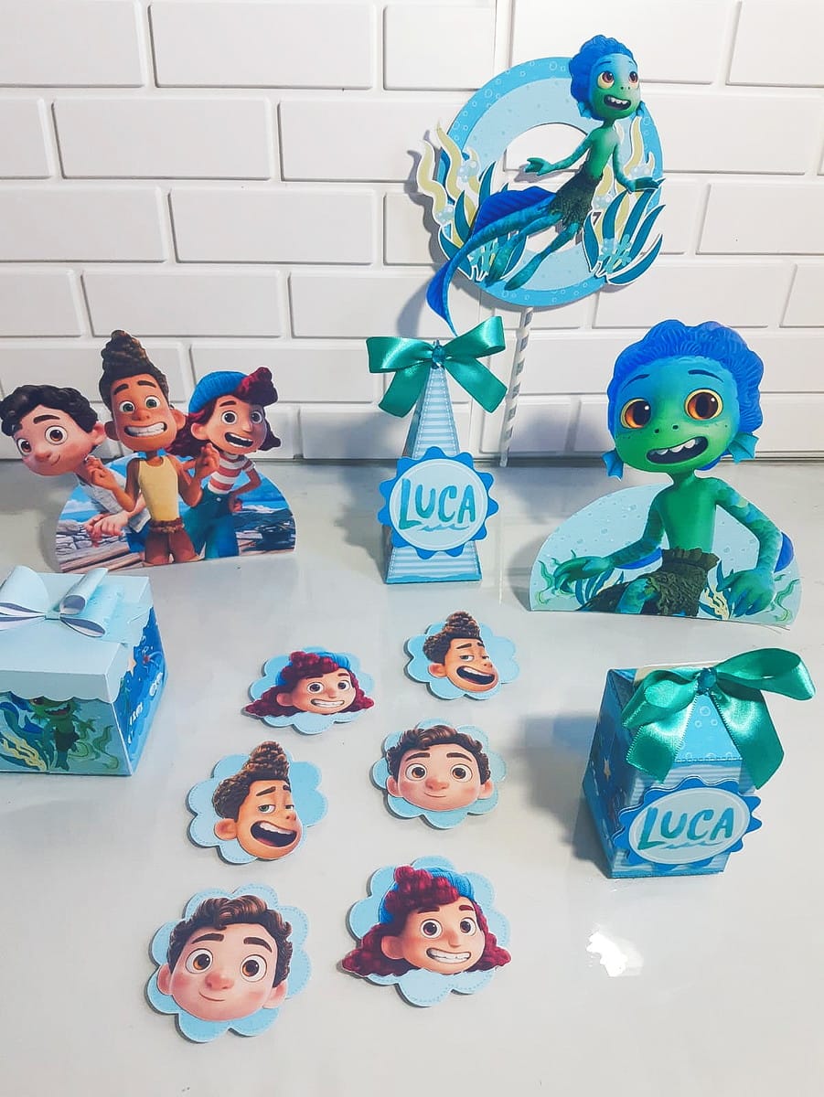 Kit Festa Luca Digital Personalizável para Imprimir 1 Kit Festa Luca Digital Personalizável para Imprimir
