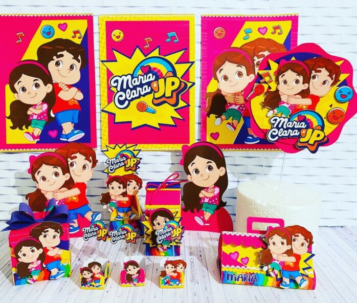 Kit Festa Só um bolinho Maria Clara e JP