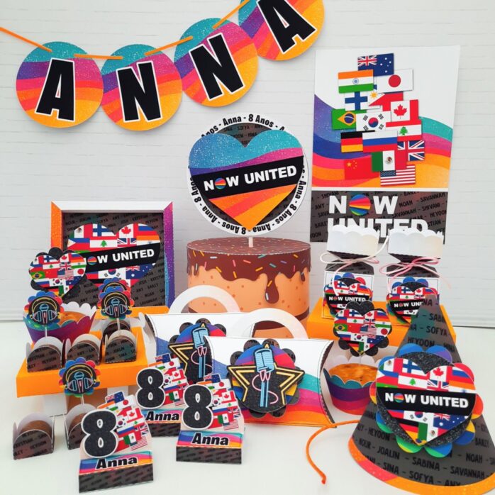 Kit Festa Só um bolinho Now United