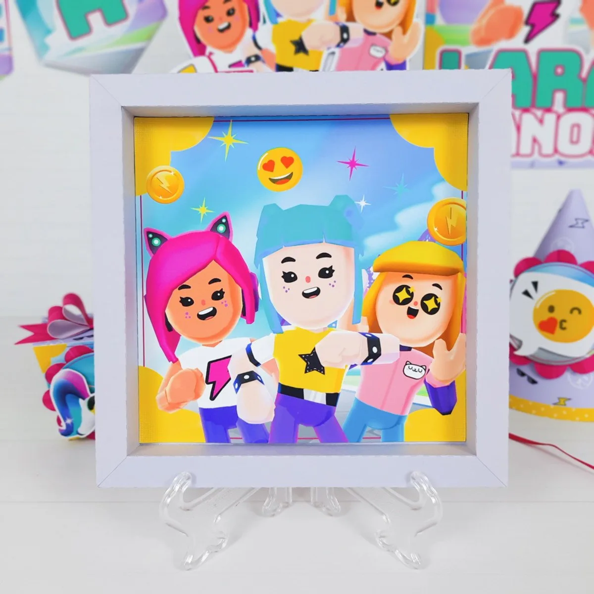Kit Festa Só um bolinho PKXD Menina 4 Kit Festa Só um bolinho PKXD Menina