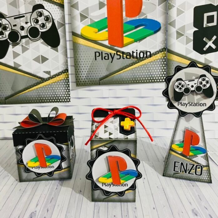 Kit Festa Só um bolinho Playstation