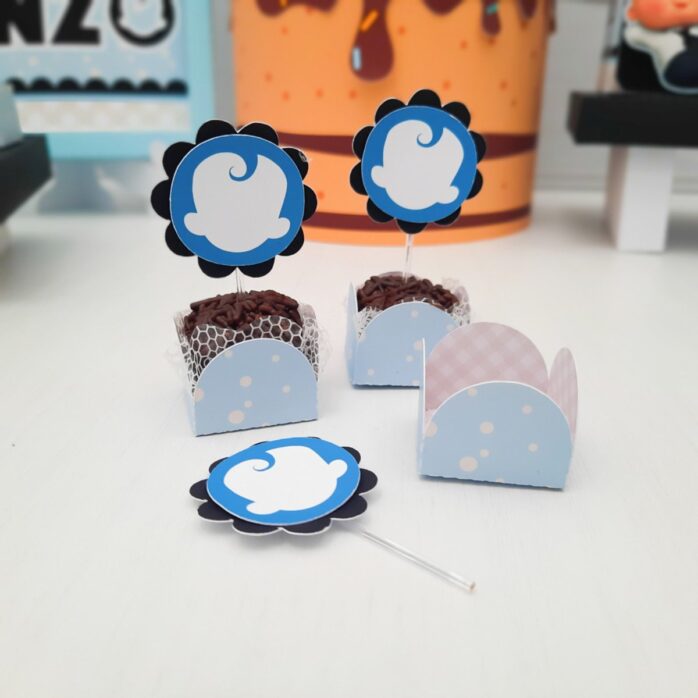 Kit Festa Só um bolinho Poderoso Chefinho